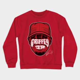 Ken Griffey Jr. Cincinnati Player Silhouette Crewneck Sweatshirt